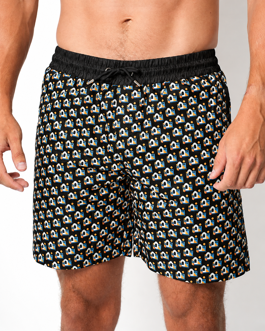Capria Casa Swim Shorts - Black